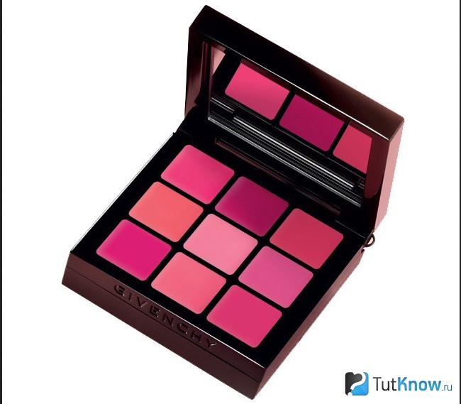 Розовые тени от Givenchy