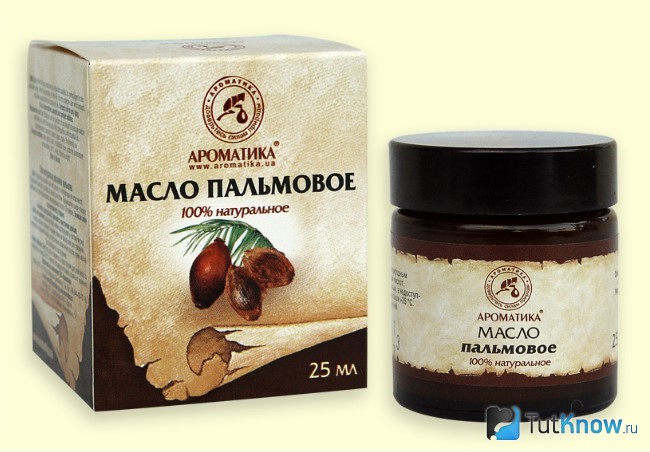 Производственное пальмовое масло в баночке