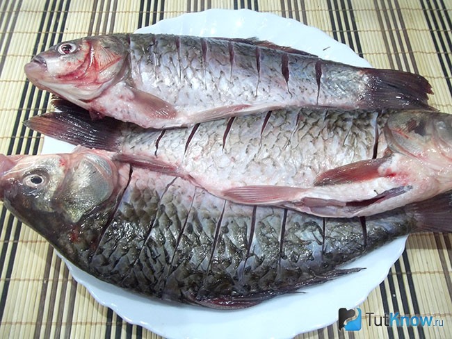 Раба очищены и вымыта