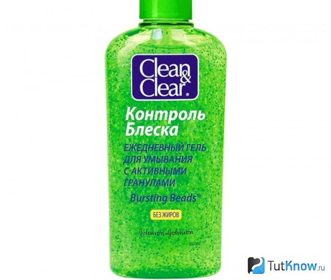 Геля для умывания Clean&Clear