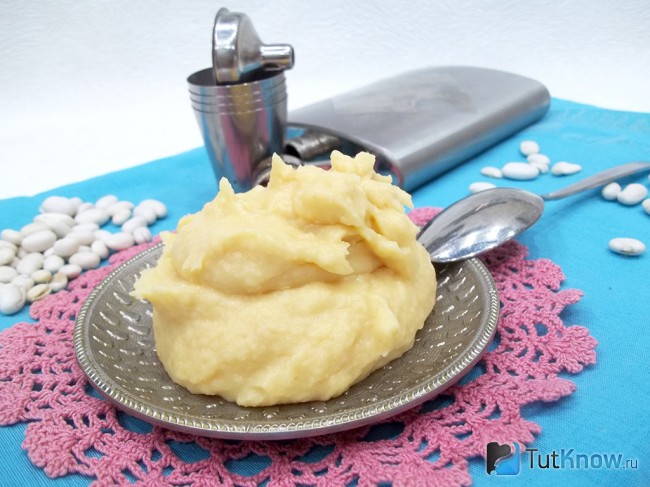 Готовое пюре из фасоли