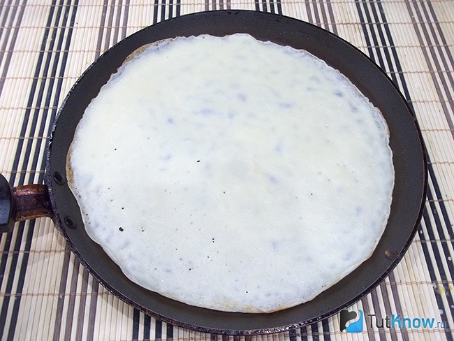 Блины пекутся