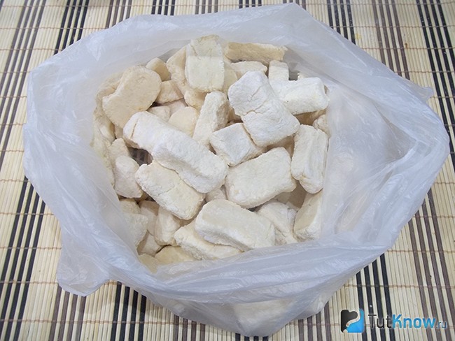 Вареники заморожены