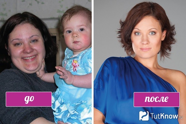 Автор диеты Екатерина Мириманова до и после