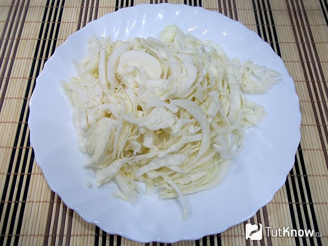 Капуста нашинкована