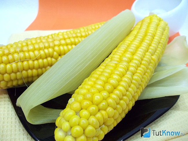 Готовая кукуруза