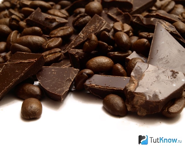 Из какао и кофе делают шоколадный скраб