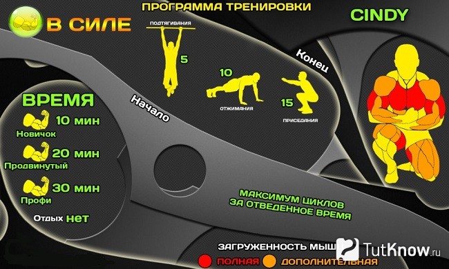 Схема тренировочной программы