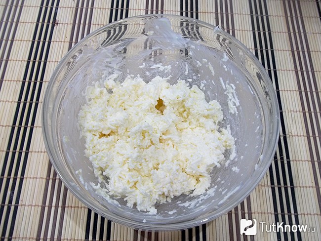 Продукты вымешаны