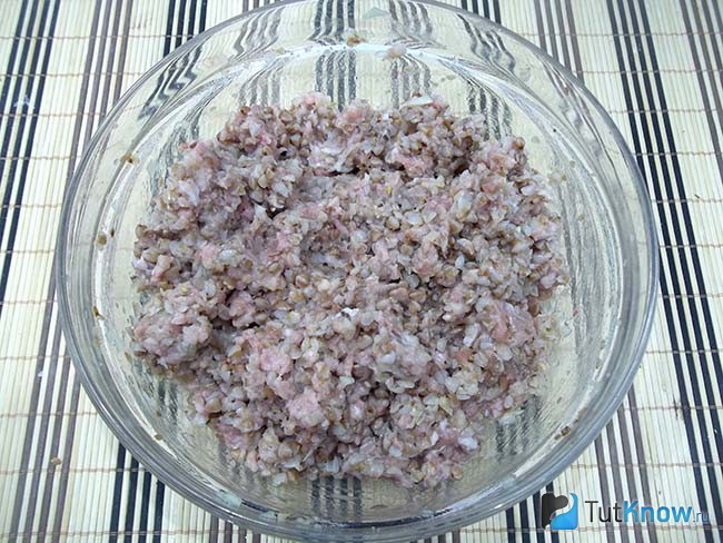 Продукты перемешаны