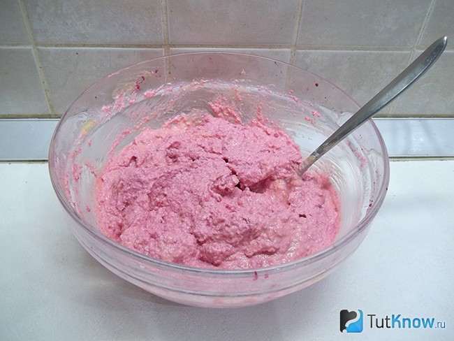 Продукты перемешаны