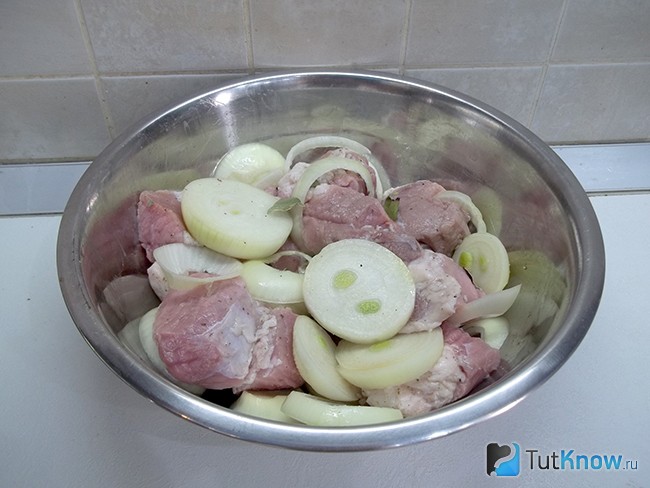 Продукты перемешаны