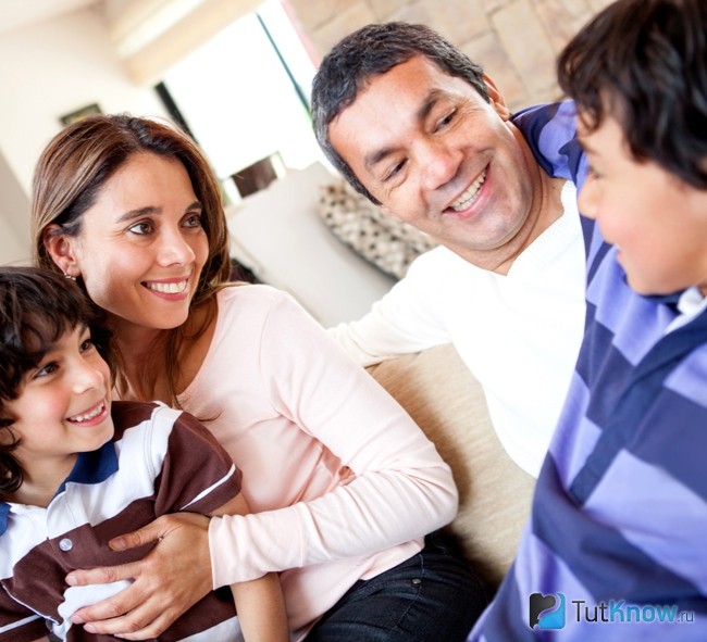 Общение родителей с детьми