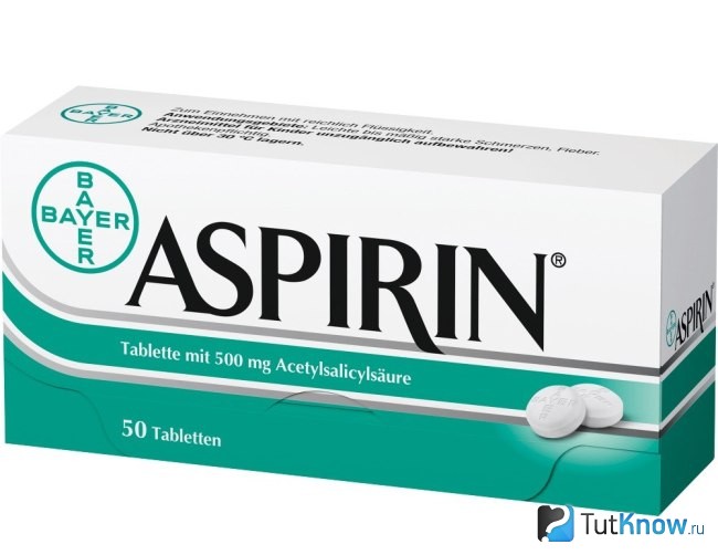 Аспирин для приготовления маски от прыщей