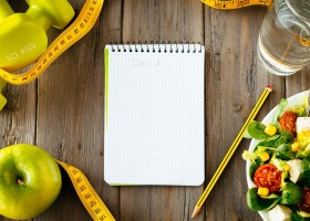 Дневник питания, яблоки, овощи, рулетка
