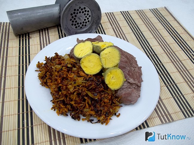 Продукты перекручены