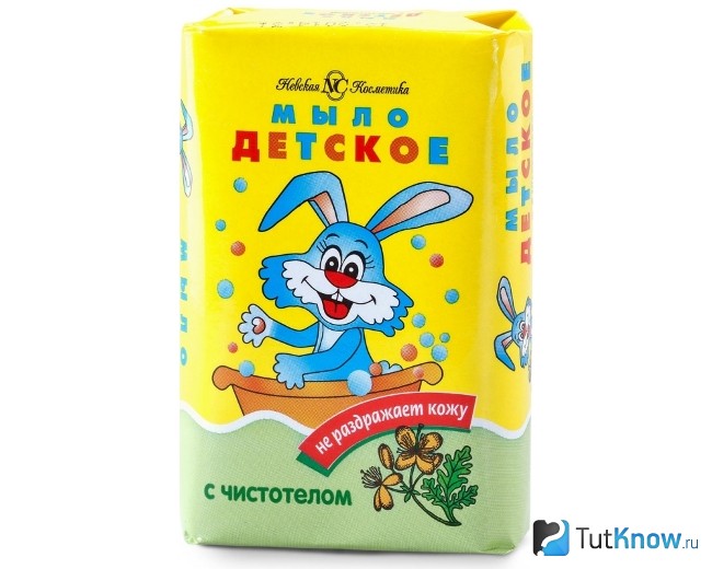 Детское мыло для мытья головы