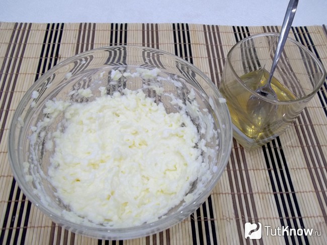 Заварен влит в масляную массу