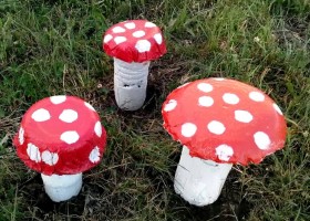 Творчество своими руками по теме грибы