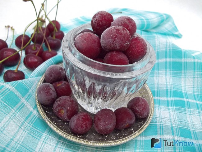 Готовая замороженная вишня