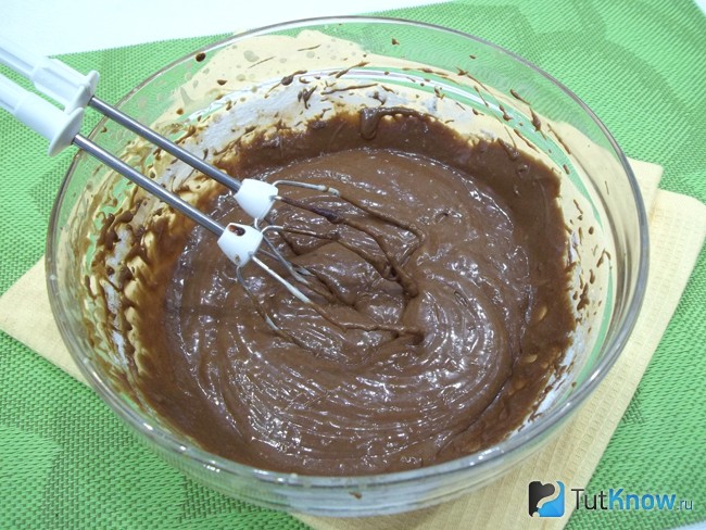 Продукты вымешаны