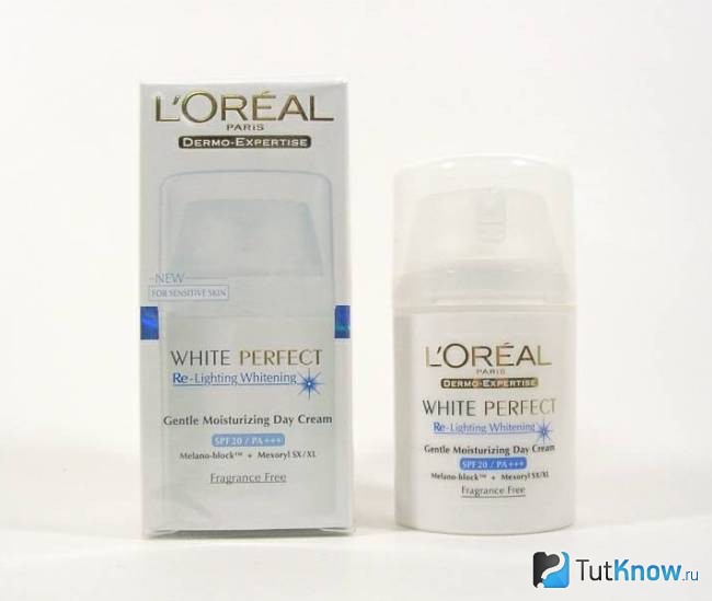 Крем White Perfect Re-Lighting Whitening от L'Oreal