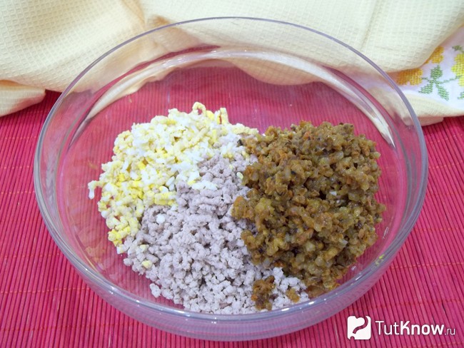 На ямсорубке перкручены продукты