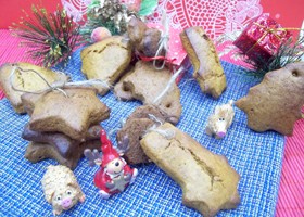 Новогоднее печенье с пряностями и медом