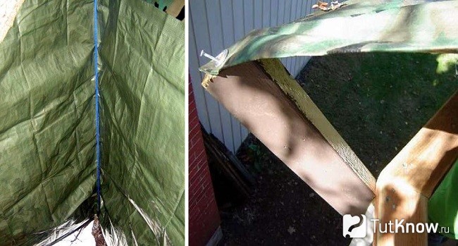 Формирование крыши