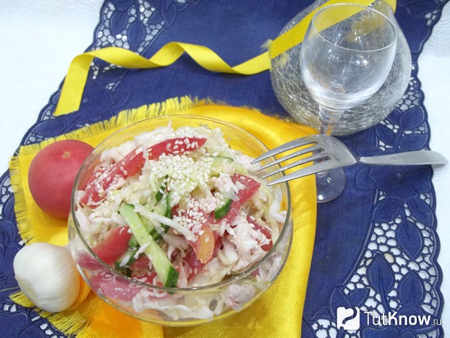 Готовый салат