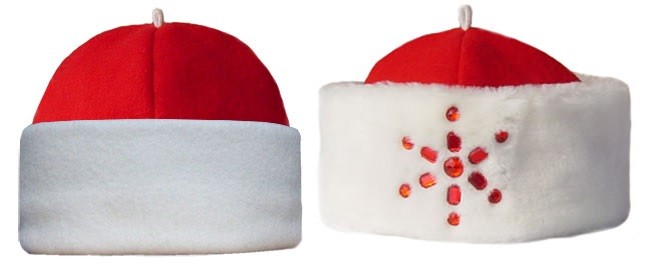 Ещё одна вариация шапки Деда Мороза