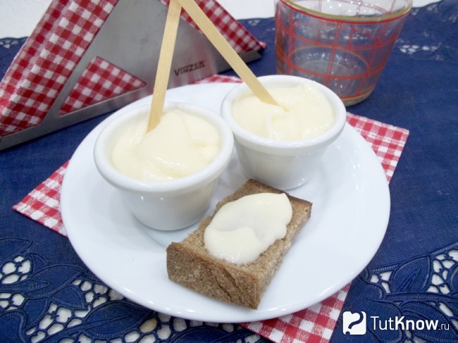 Готовый майонез из растительного и льняного масла