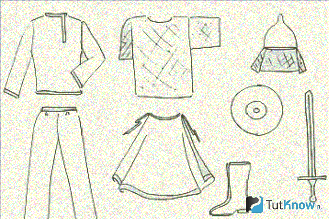 Богатыри вырезать одежду. Костюм богатыря выкройка для мальчика. Элемент маскарадного костюма. Одежда для богатыря выкройки.