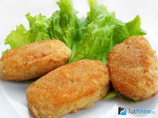 Постные картофельные котлеты