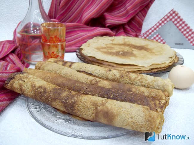 Готовые блинчики