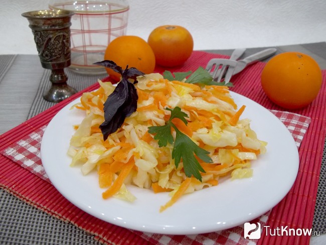 Готовый салат