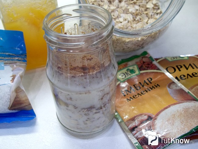 Продукты залиты водой