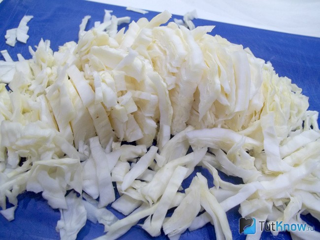 Капуста нашинкована