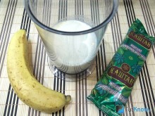 Молочно-банановый коктейль - Пошаговый Рецепт Молочно-банановый коктейль - Пошаговый Рецепт