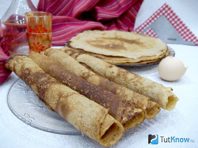 Готовые печеночные блинчики