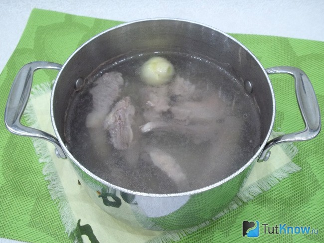 Ребрышки отварены