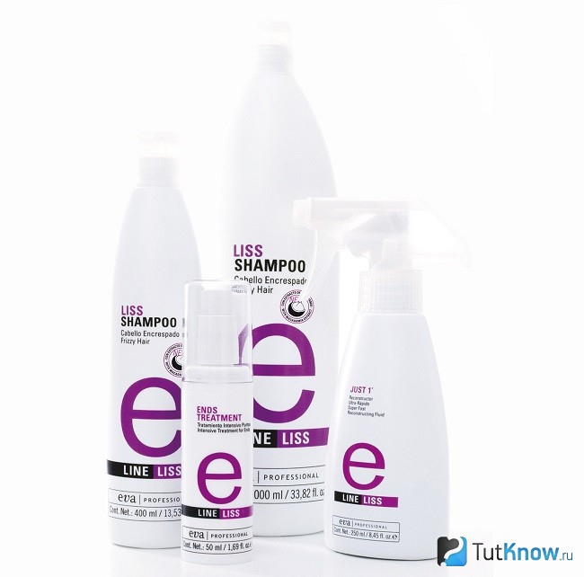Средства для кутикулярного глянцевания волос от EVA Professional