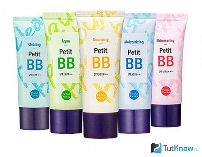 Серия ВВ кремов Petit BB Holika Holika
