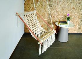 Кресло-гамак своими руками делаем подвесное кресло-гамак по схеме макраме Мастер-класс и пошаговая инструкция по изготовлению плетеного кресла-гамака из обруча из ткани