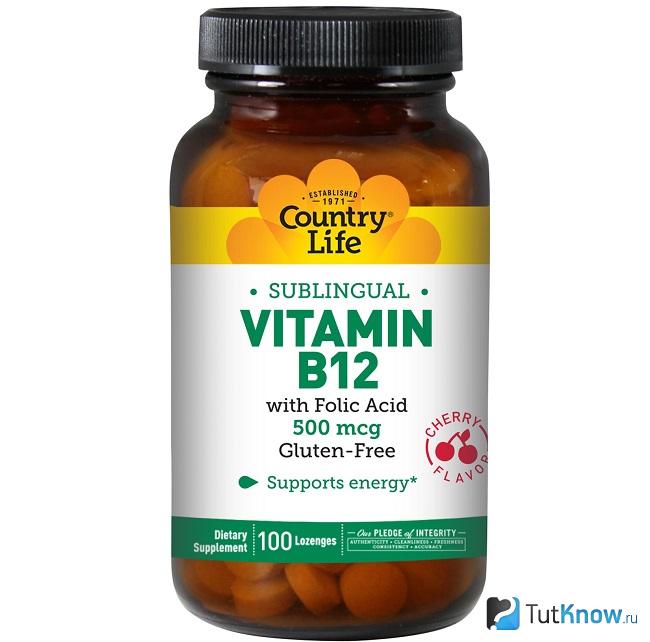 Витамин B12 в баночке
