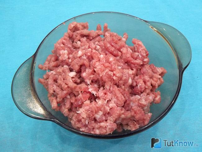 Мясо перекручено