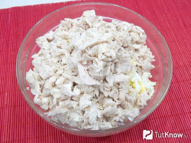 К продуктам добавлена курица