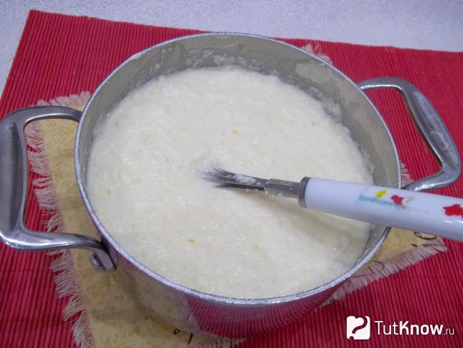 Продукты перемешаны
