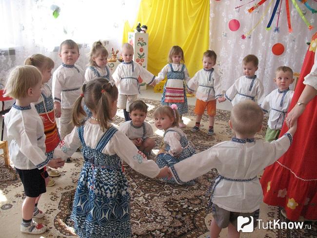 Картинки хороводные игры в детском саду, открытка