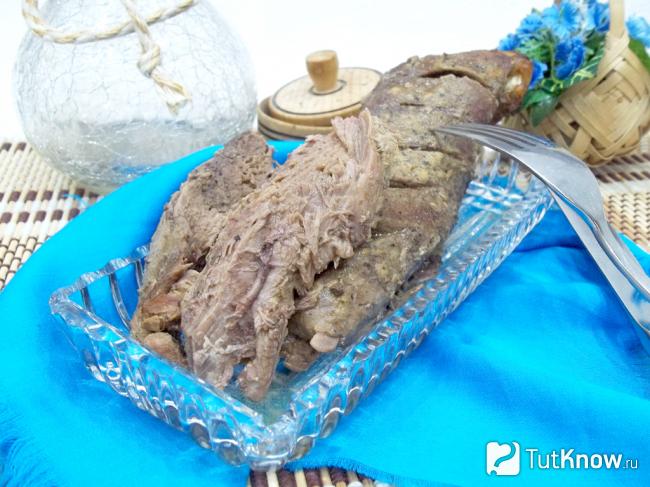 Готовые запеченные утиные грудки